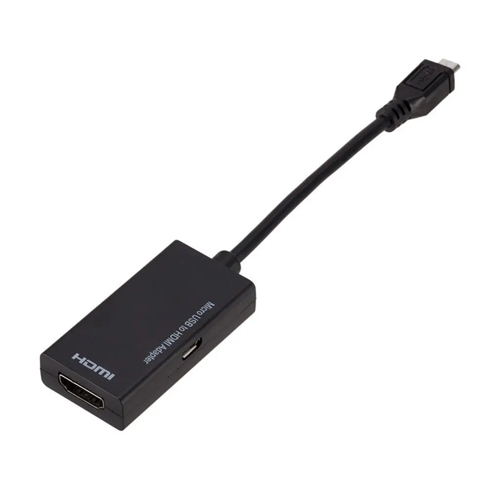 Micro USB к HDMI адаптер для ТВ монитора 1080P HD HDMI аудио видео кабель конвертер для samsung HUAWEI Xiaomi