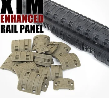 

32pcs Tactical Picatinny Weaver Enhanced Rail Panels Handguard Rail Cover Panel Set Hunting Airsoft Parts Rifle Gun Accessories