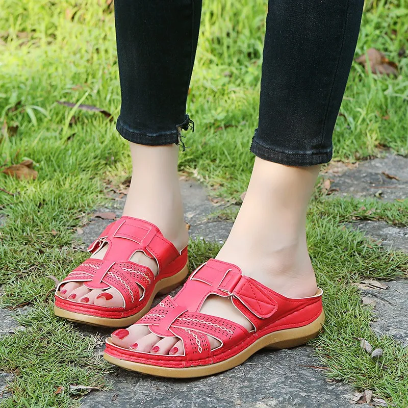 

New Style 2019 Summer Fish Mouth Artificial PU Female Sandals Extra High Low Heel WOMEN'S Shoes WOMEN'S Slippers