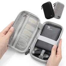 TUUTH EVA Cavo Sacchetto di Immagazzinaggio Auricolare Cavo Caso Del Sacchetto di Viaggio Elettronica Organizer Portable Digital USB Gadget Organizer Kit(China)