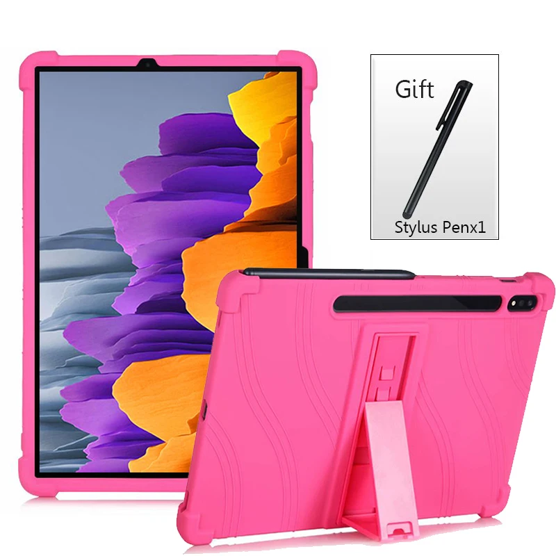 Custodia In Silicone Per Samsung Galaxy Tab S7 11 Pollici Sm-T870 T875 Custodia Protettiva Per Samsung Galaxy Tab S7 12.4 "T970 T975