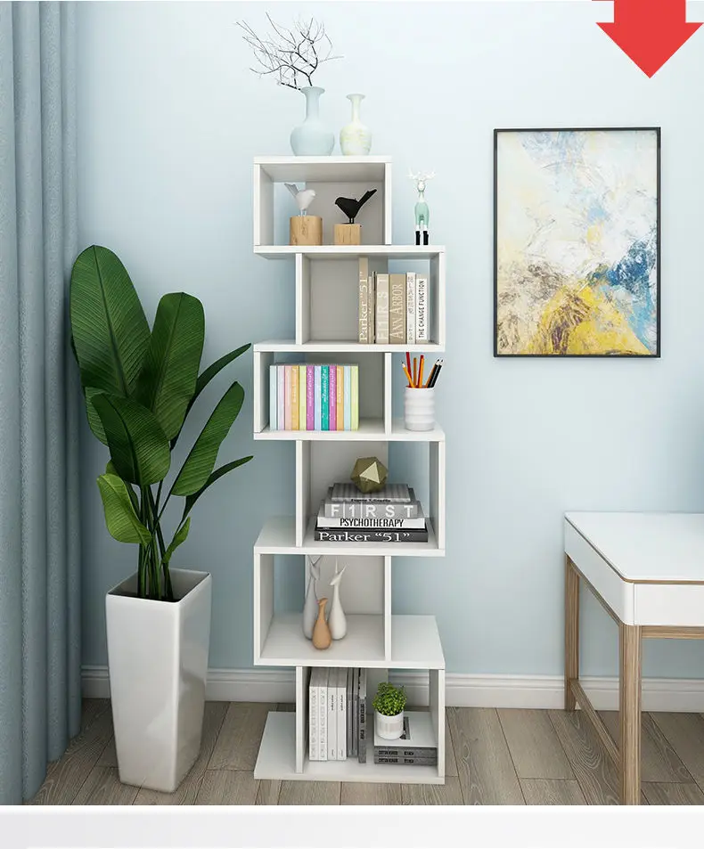 Estantería de Madera Meuble Rangement, decoración de Camperas Mobilya,  Decoración Retro de Libreria, muebles, estantería, estante para libros -  AliExpress