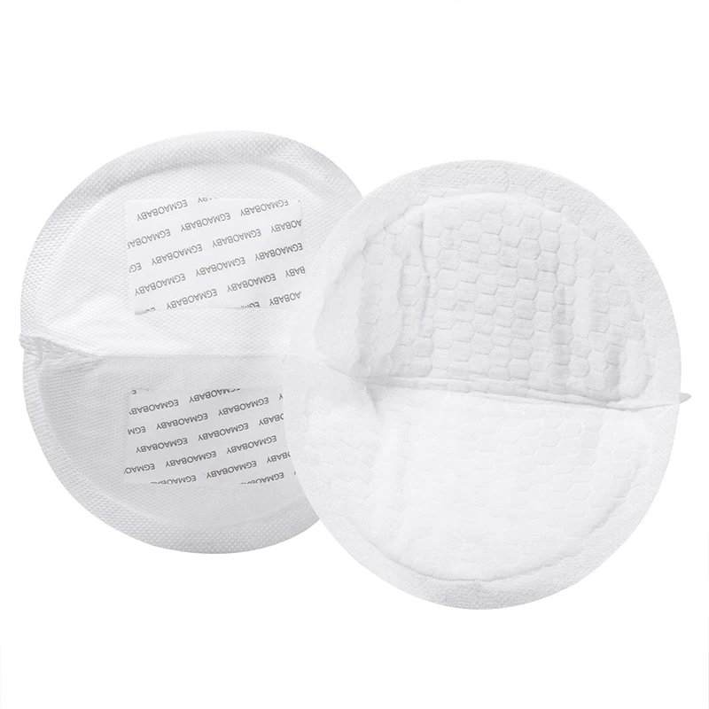 100Pcs Breast Pads Absorbency Soft Breathable Organic Cotton Pads for Mommy Milk Anti-overflow Breast Pads Nursing Accessories