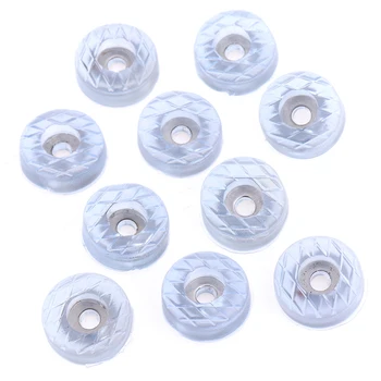 

10pcs Soft Transparent Non-slip Pads Chair Table Feet Leg Bottom Pads Furniture Sofa Stool Foot Covers Floor Protectors