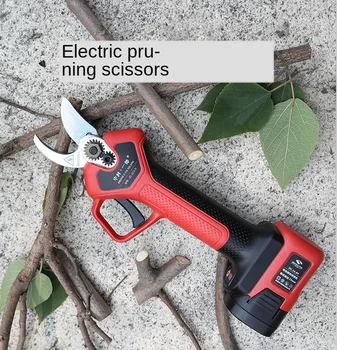 

Elektrische Tuin Snoeischaar Tool Draadloze Elektrische Oplaadbare Lithium Snoeischaar Tak Cutter Enten Tool Tuin Schaar
