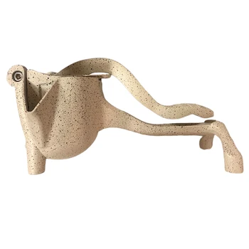 

Multifunctional Single Press Restaurant Non Slip Easy Clean Manual Juicer Long Handle Portable Lemon Squeezer Aluminum Alloy Bar