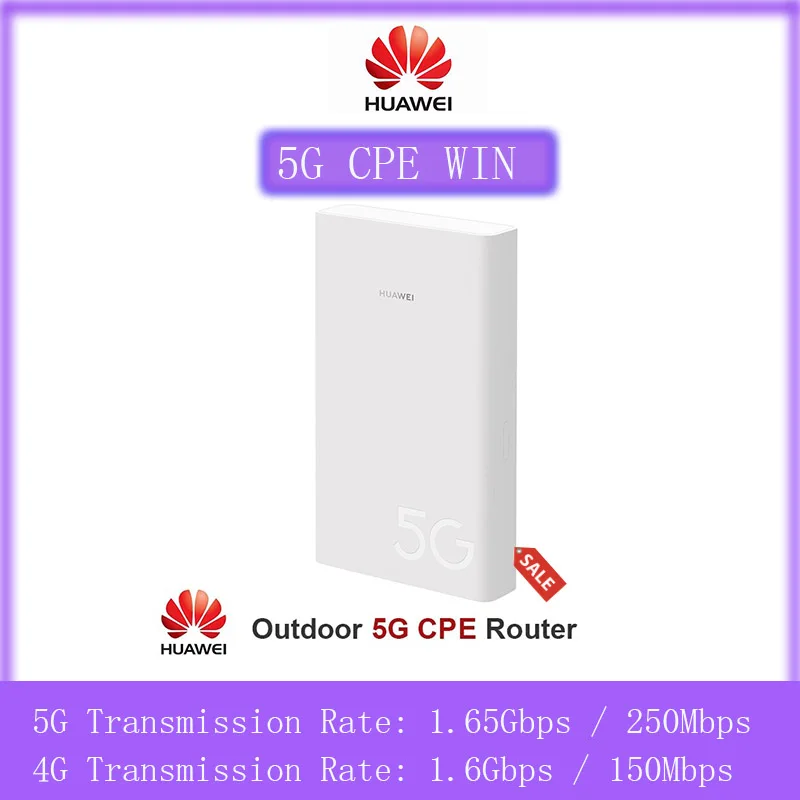 Huawei 5G & 4G наружная маршрутизатор CPE Win H312 371 поддержка НСА и SA сетевые режимы 2 4 ГГц Wi