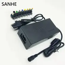 DC 12 В/15 В/16 В/18 в/19 в/20 в/24 В 4-5A 96 Вт ноутбук AC универсальный адаптер питания зарядное устройство для ASUS DELL lenovo sony Toshiba ноутбука