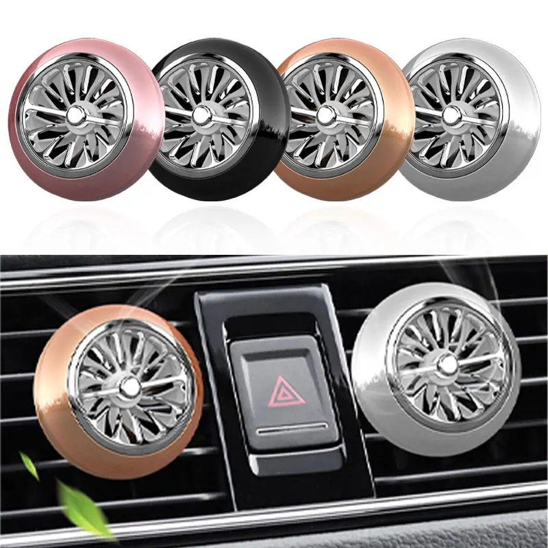 

1pc Car Air Freshener Mini Fan Cute perfume Auto Air Vent Clip Outlet fragrance smell force InteriorAuto Accessories Car-styling