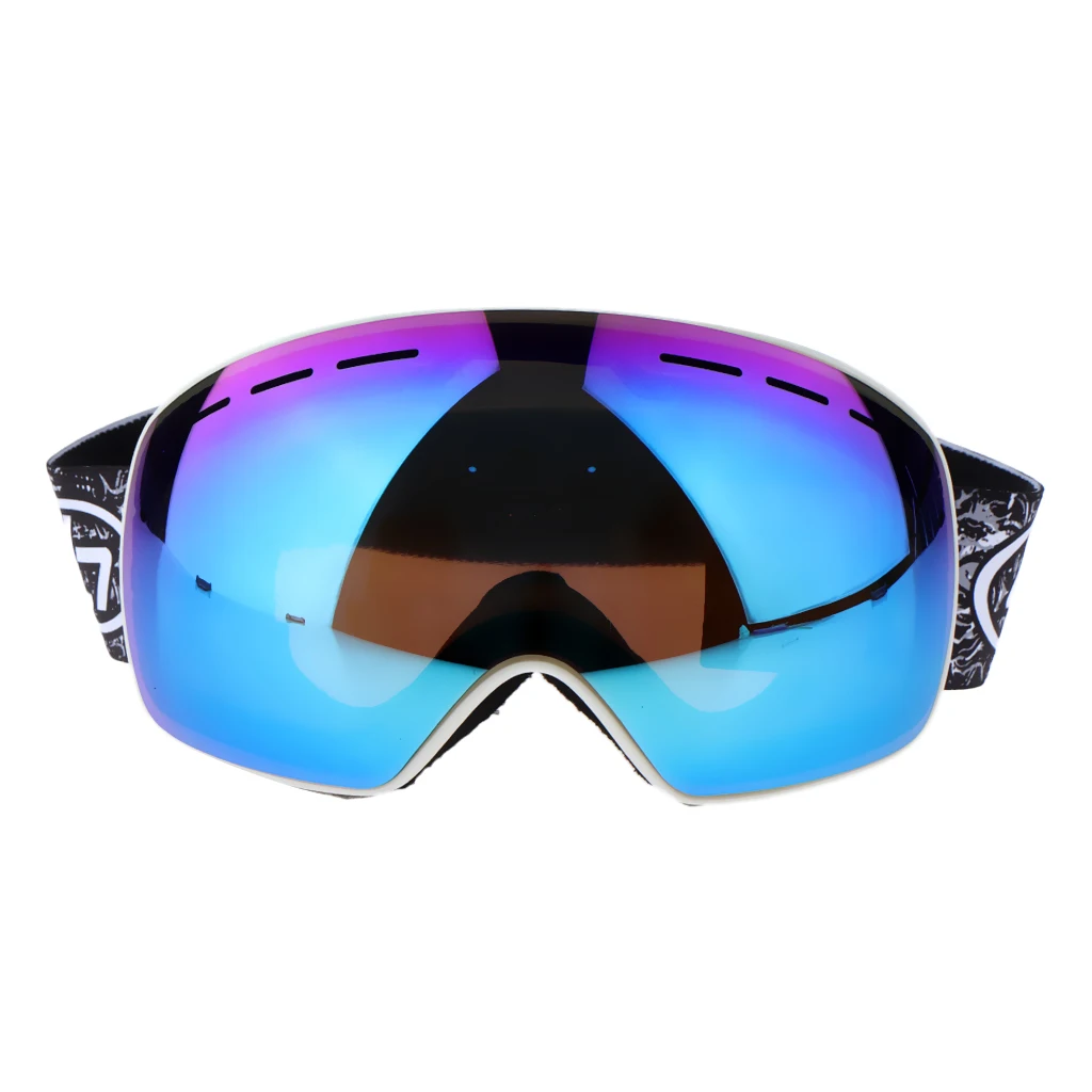 Ski Goggles Double Layers Anti-Fog Snowboard Skiing Glasses Snowboard Goggles Glasses Snow Skiing Glasses Anti-fog Ski Mask