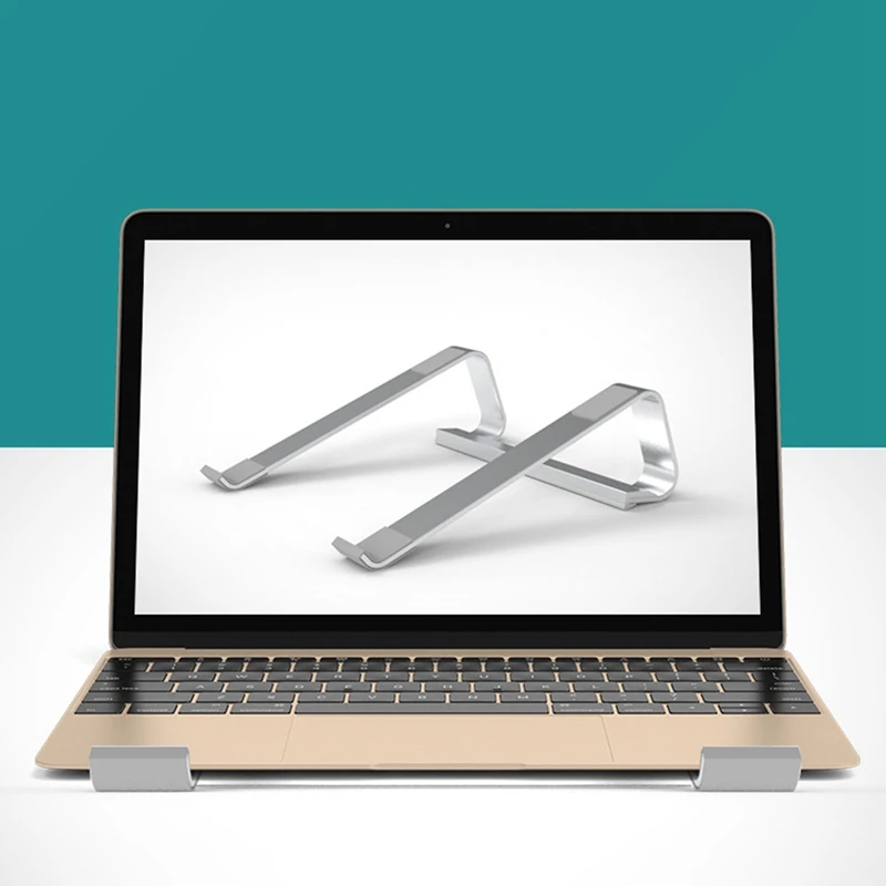 Простая охлаждающая алюминиевая основа для ноутбука складная переносная подставка для ноутбука Подставка для ноутбука Macbook Air Pro