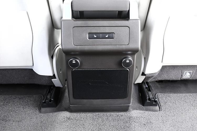 5 стилей ABS центральный подлокотник Задняя панель для хранения накладка для Land Rover Discovery 5 LR5 L462- автомобильные аксессуары