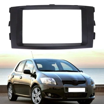 

For Toyota Auris 2006-2012 Car 2Din Audio Panel Modification Panel DVD Navigation Panel Frame Car Fascias Stereo Radio Panel A