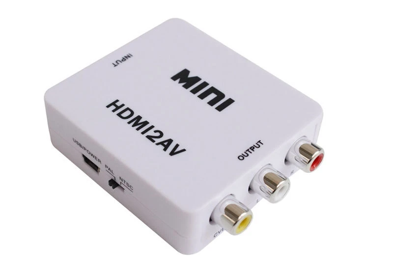 Hdmi в AV конвертер HDMI в 3RCA адаптер 1080P HDMI в AV trichromatic видео мини