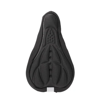 

ABLB--Cycling MTB Bicycle Saddle Cover Comfortable Bike Seat Cushion 3D Breathable Soft Pad Black