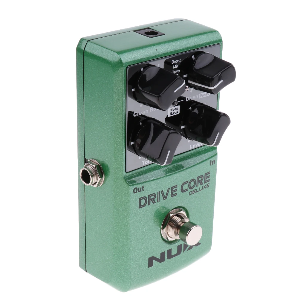 

NUX Drive Core Deluxe Overdrive Guitar Effect Pedal 3 Way Toggle Switch for Electric Guitar
