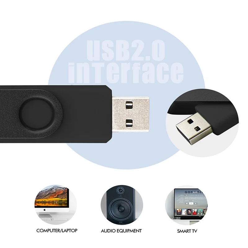 Высокоскоростной флеш-накопитель usb OTG cle 128 ГБ 32 ГБ 2,0 флеш-накопитель 64 ГБ 16 ГБ флеш-накопитель 8 ГБ 4 ГБ USB флеш-накопитель внешний накопитель