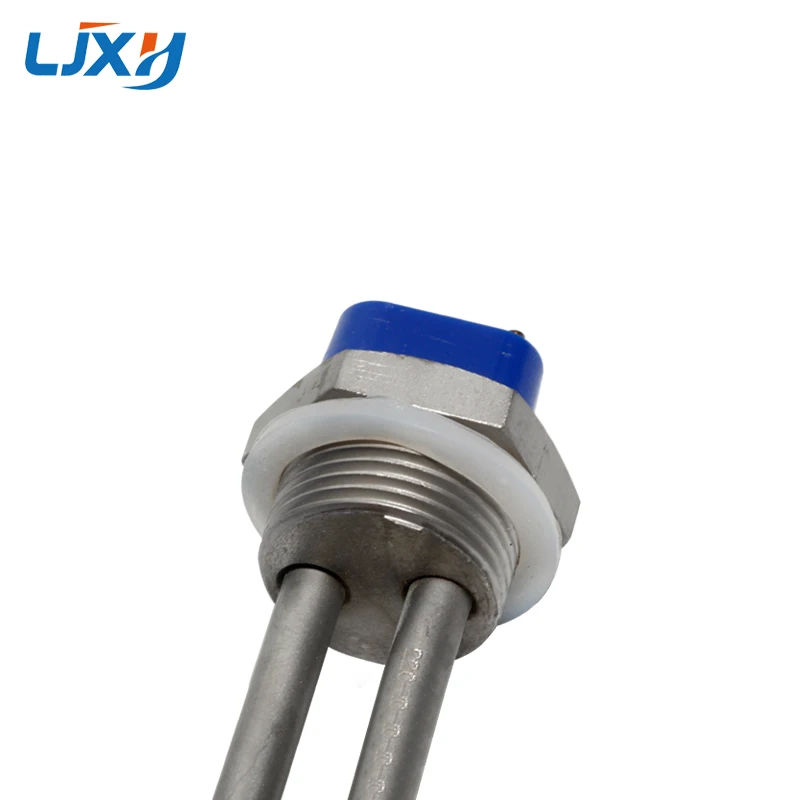 LJXH 1 дюйм; NPT AC120V/220-240 V все 304 нагревательный элемент из нержавеющей стали с низкой плотностью ватт цилиндрический нагревательный элемент с погружением