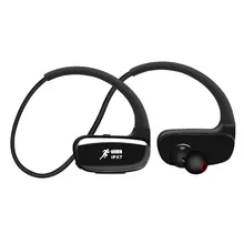 IPX8 водонепроницаемые наушники беспроводные Bluetooth 16 ГБ mp3 плеер в