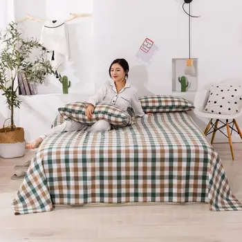 

2020 Wholesale Bed Sheet Bed Linen 100% Cotton Bed Sheet Bedsheets Queen King Twin Full Size Flat Sheet