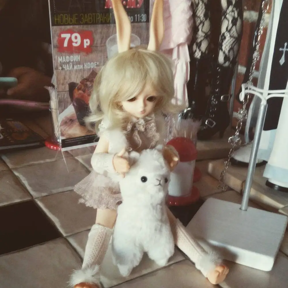 HeHe BJD 1/6 Флинт (Хава) заяц эльфы шарнирная Фантастическая кукла две пары ушей