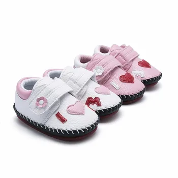 

Spring Baby Girl Cute Floral Print Anti-Slip Shoes Casual Sneakers Toddler Soft Soled First Walkers