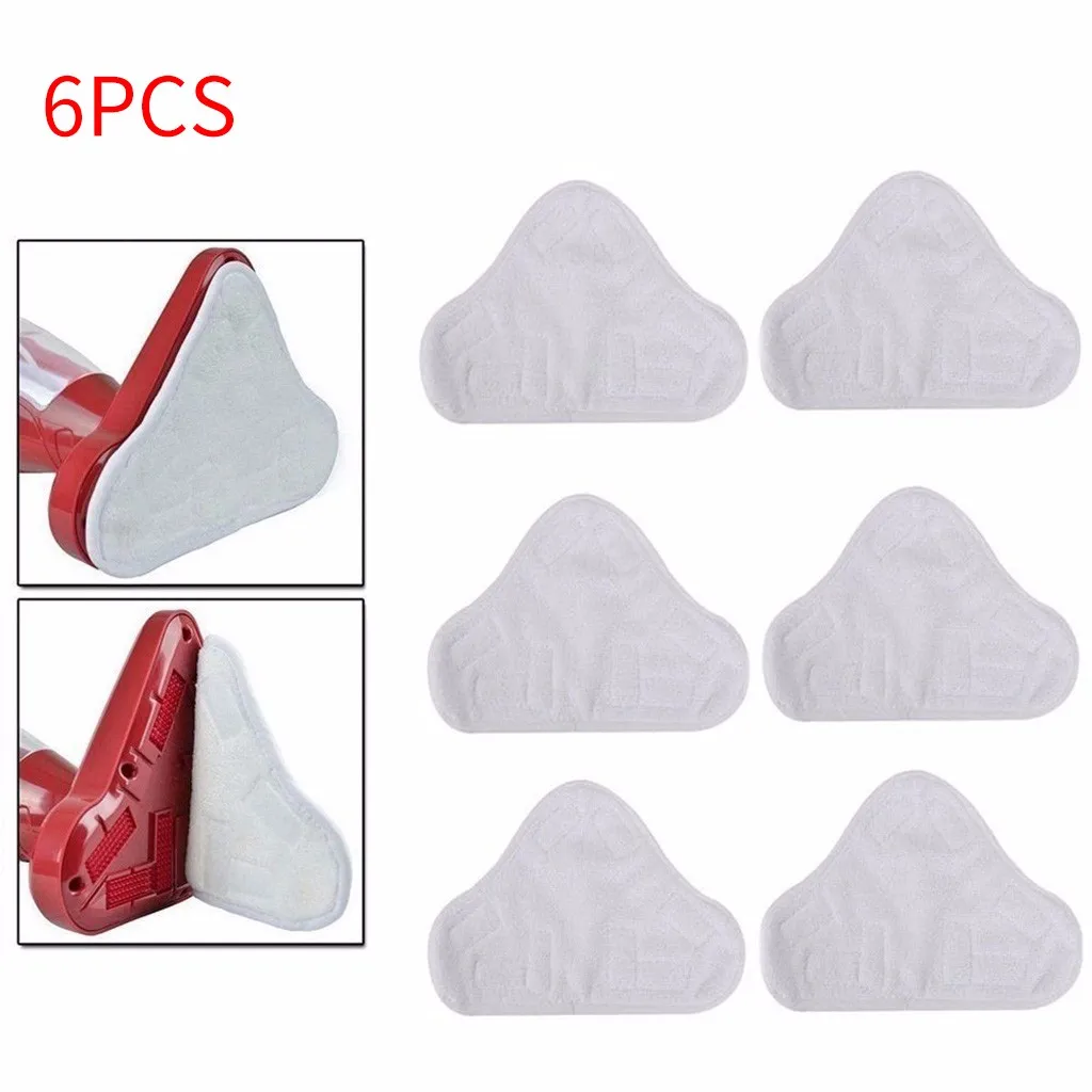 

Microfiber Steam Mop Pads for H20 X5 Washable Replacement Mop Pads 6 Pack Ultra soft and durable for sundry floors Promotion