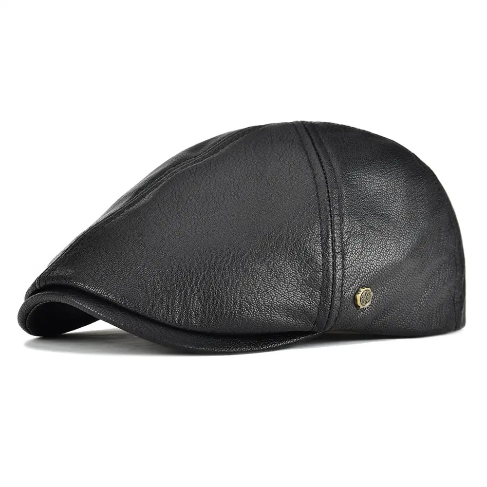 leather ivy hats