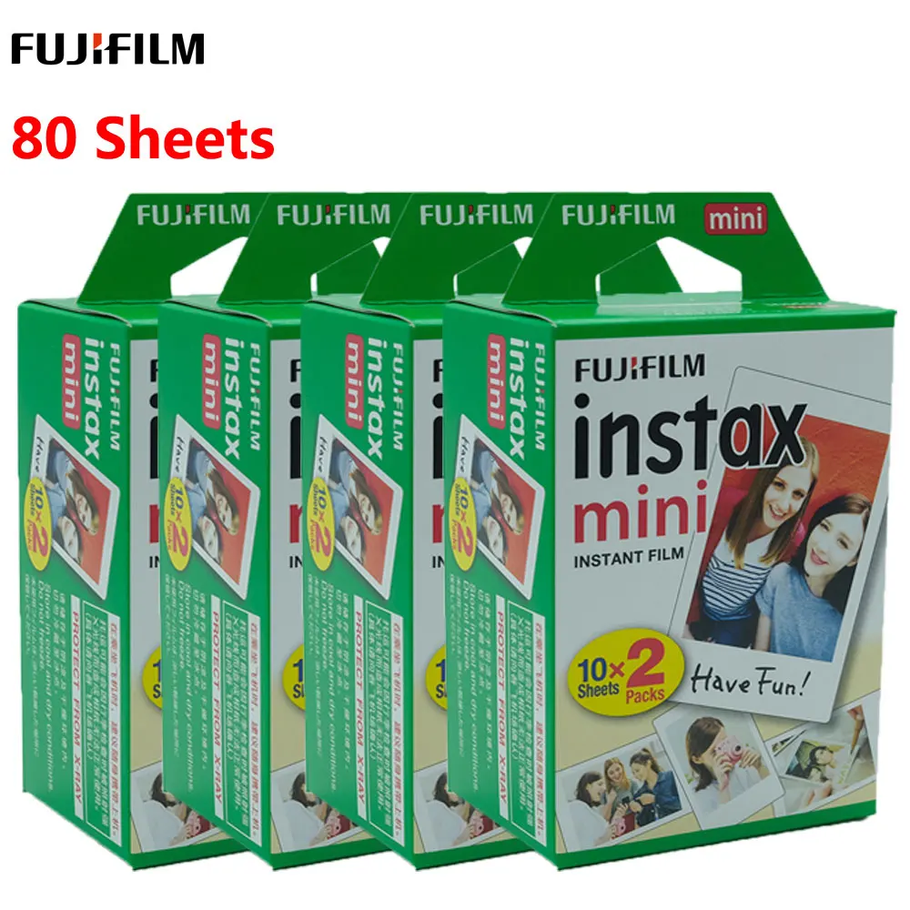 80 шт. fuji пленка Instax Мини белая фотобумага фотоальбом мгновенная печать для FUJI Fuji