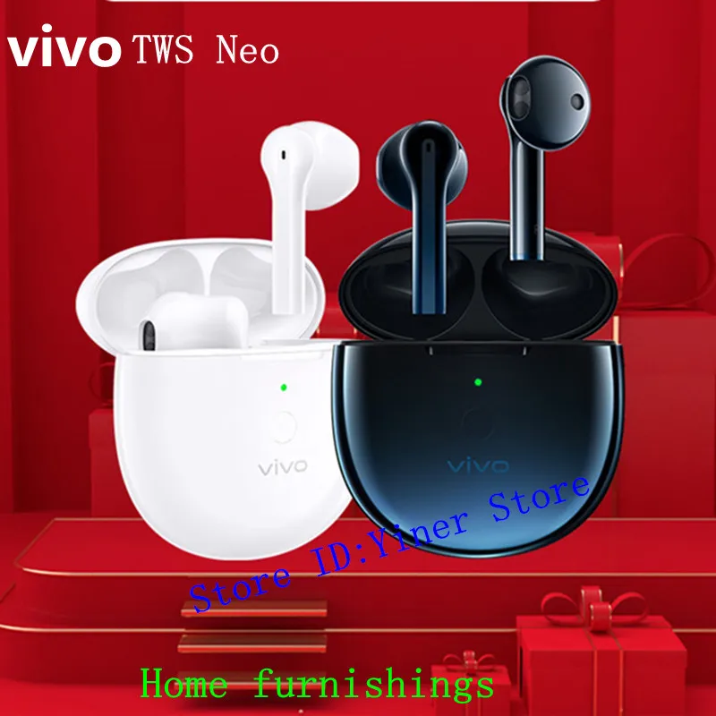 Vivo наушники вкладыши tws с neo гарнитура Wireless5.2 Bluetooth игры Спортивные интеллигентая
