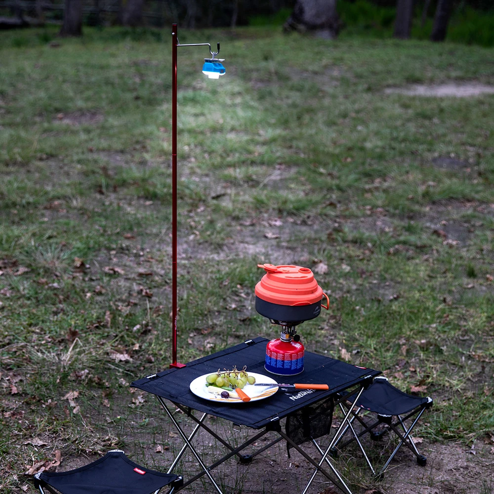 Naturehike открытый кемпинг Picknick Draagbare Licht Полюс путешествия алюминиевый Vouwen Камп палатка Licht Полюс