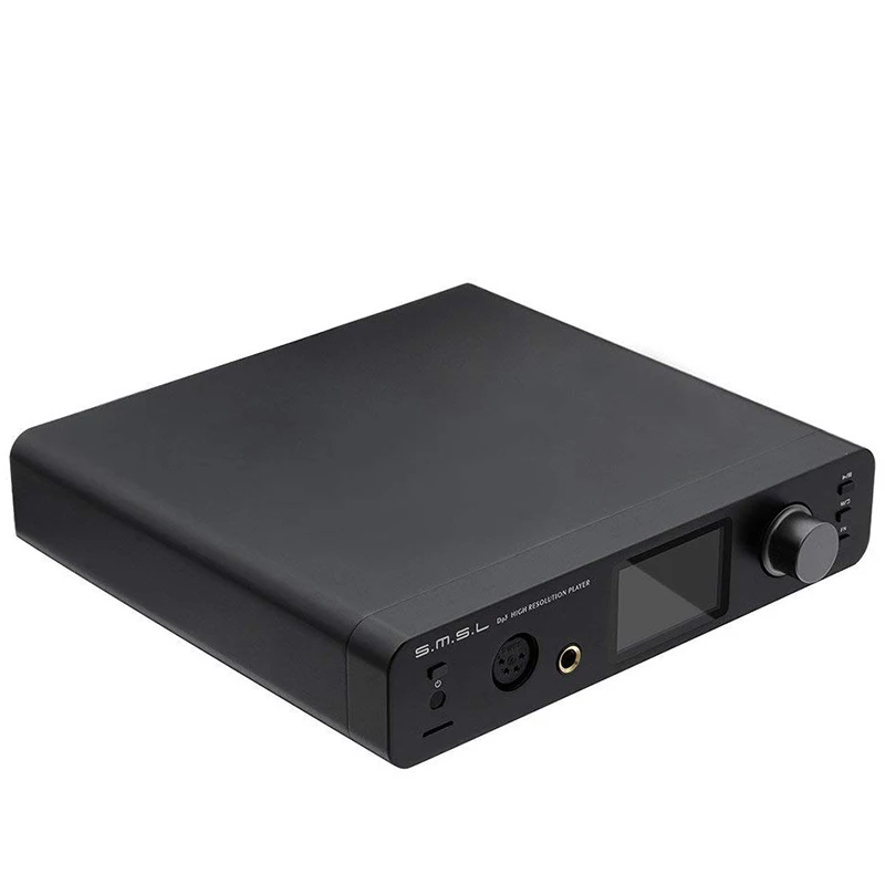 SMSL DP3 ES9018Q2C DSD256 HIFI Bluetooth WiFi плеер с ЦАП LAN сетевая USB SD входы AES усилитель для