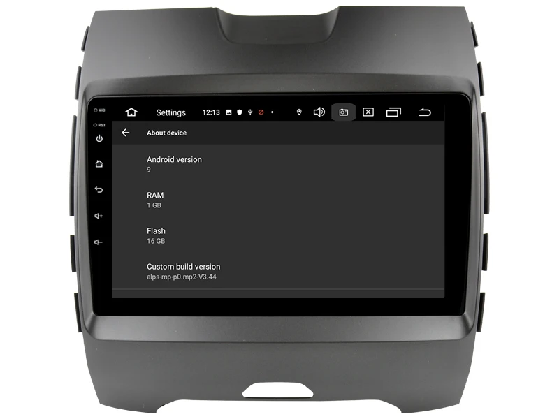 OTOJETA Android 9,0 плеер умный Автомобильный мультимедийный радио для- Ford EDGE gps навигация по Bluetooth Полный сенсорный магнитофон