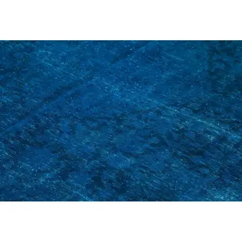 

288x390 Cm Blue Handmade Overdyed Large Area Rug-9x13 Ft