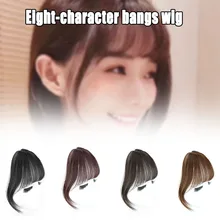 Women Bangs Wig Fluffy Hairstyle Hairpiece Hair Charm Breathable for Lady Girl MH88