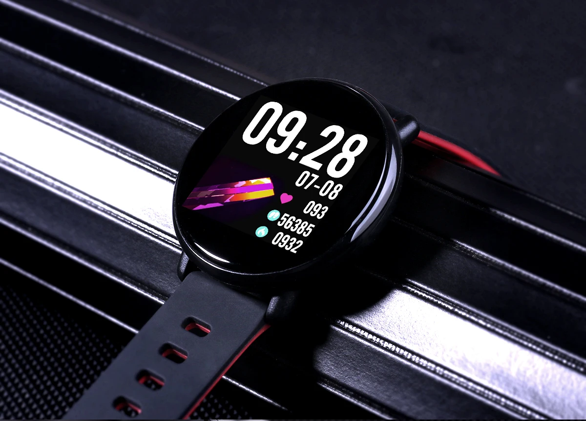 Cobrafly K1 Full HD 3D UI умные часы с сенсорным экраном IP68 водонепроницаемый монитор сердечного ритма фитнес-трекер умные часы для Android IOS