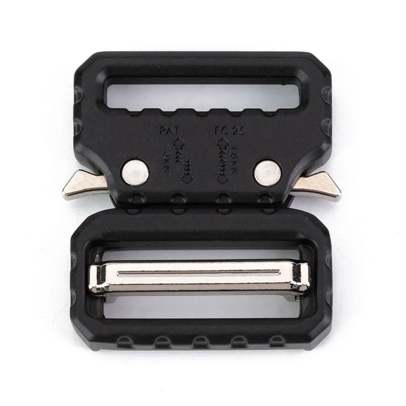 25mm 38mm Taktische Gürtelschnalle Schnellverschluss Metall-Verschluss für Gürtel Gurtband Taschengurte Herren Ersatz-Gürtelschnalle – Detail 4