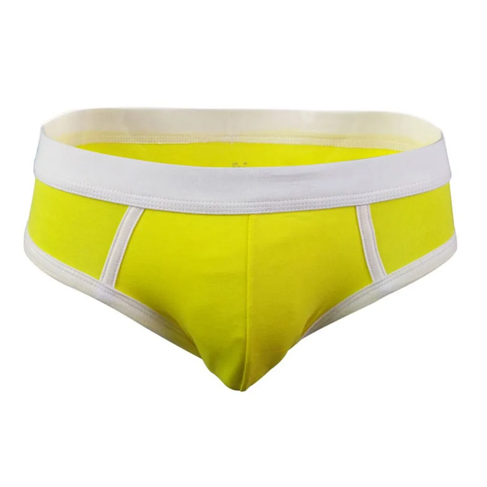Men Briefs Cotton Sexy Underwear Triangle Low Waist Bulge Pouch Elastic Hip Lifting Breathable Underpants Male |