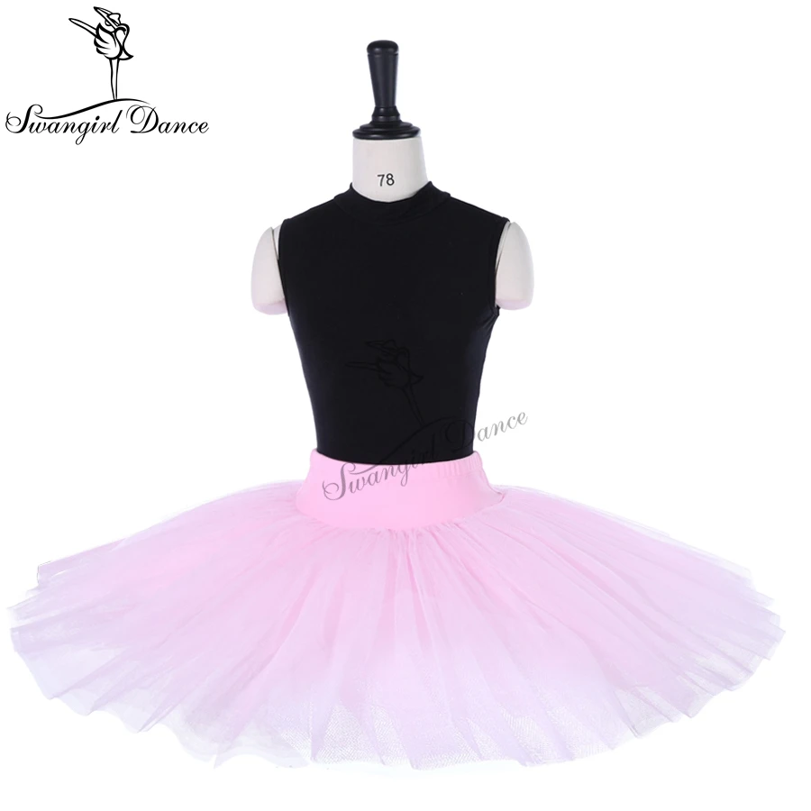 Профессиональная балетная пачка черного цвета для репетиции, танцевальная пачка для девочек BT8923