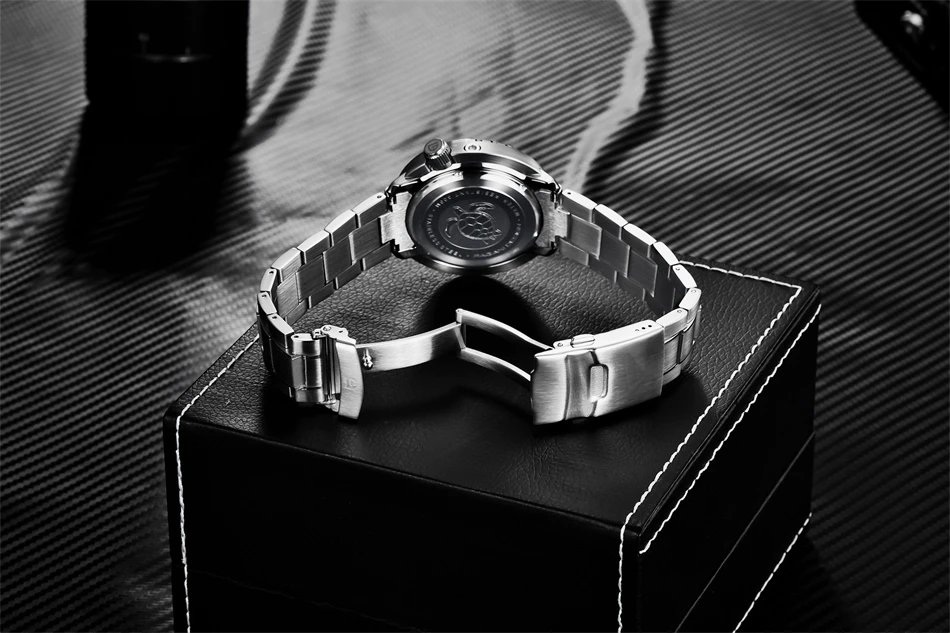 PAGANI DESIGN New 45MM Tuna Diving Wristwatch Men's 300M Waterproof Mechanical Automatic Watches Ceramic Bezel Relogio Masculino