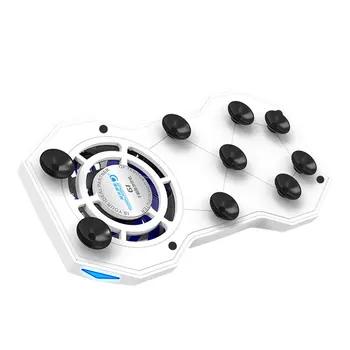 

Fans cooling Radiator With Mobile Phone Bracket Portable Mobile Cooling Support Universal Radiator With Suckers