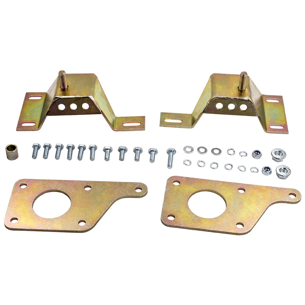 

Swap Adapter Plate w/4.6 Solid Motor Mounts for Ford Mustang W/4.8L, 5.3L, 6.0L, LS1, LS2, LS3, LS6, LS7, LS9, LSX G-M Blocks