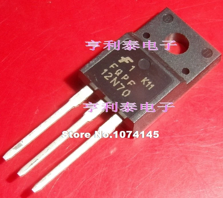 

10pcs/lot FQPF12N70 12N70 M12N70F