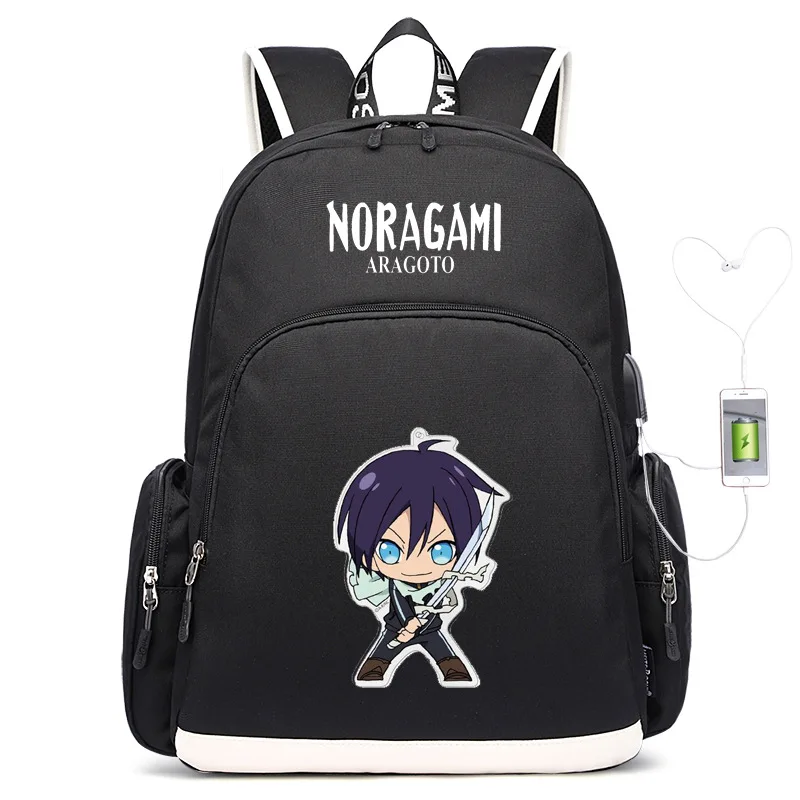 

Pye God noragami School Bag USB Backpack Backpack Bulk
