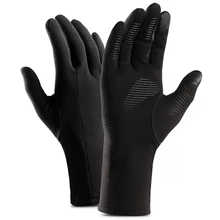 Зимние уличные спортивные перчатки, теплые мужские и женские, все относится к ветронепроницаемым нескользящим, плюс бархатный светильник, перчатки