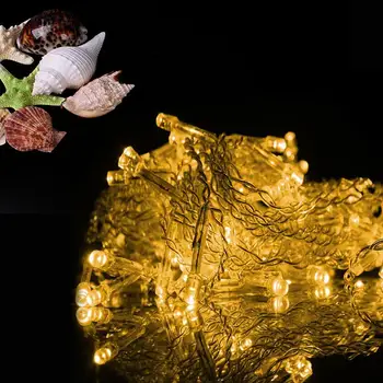 

220V 3.5m LED Droop Strip String Light Chain Christmas Garden Xmas EU Plug