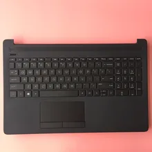 Верхняя крышка+ Клавиатура США сенсорная панель для павильона 15-DA 15-DB черный Упор для рук P/N L20387-001 AP29M000400 сегодня Новинка