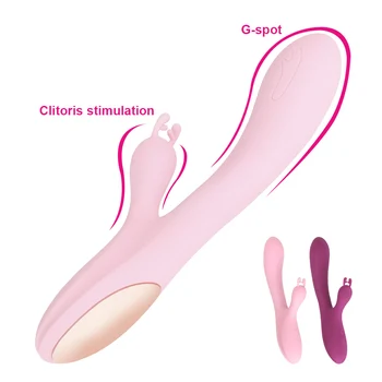 Sex Toys for Women 2 Motors Rabbit Dildo Vibrator Cute Deer G-Spot Clitoris Stimulator 10 Speeds Vaginal Pussy Massager 1