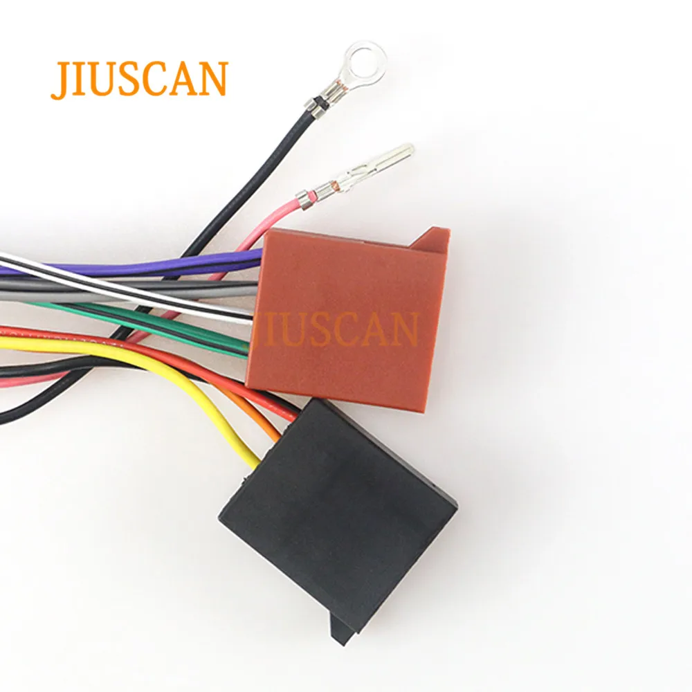JIUSCAN 12-135 ISO радио жгут проводов адаптер Разъем для FORD Fusion 2002-2005 Fiesta 2003-2005 для LAND ROVER freelander