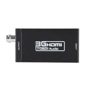 

For SD-SDI/HD-SDI/3G-SDII to HDMI Adapter Support 1080P High Definition Input SDI Converter